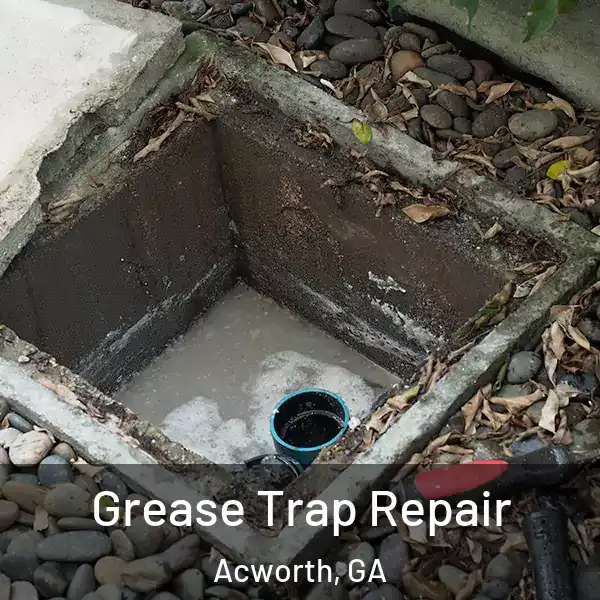  Grease Trap Repair Acworth, GA