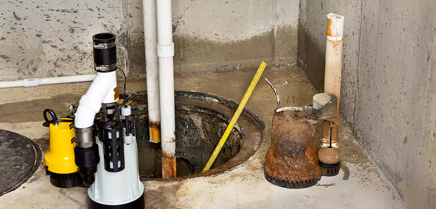 Installing Sump Pump in Finished Basement in Acworth, GA