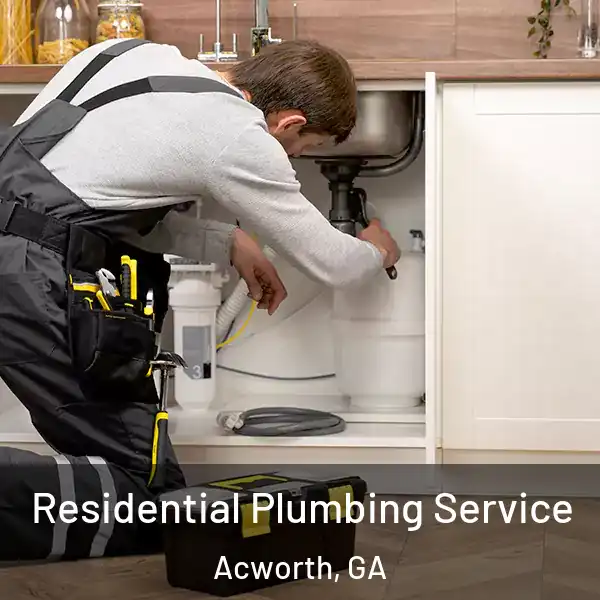  Residential Plumbing Service Acworth, GA