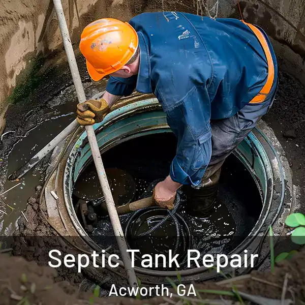  Septic Tank Repair Acworth, GA