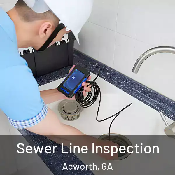  Sewer Line Inspection Acworth, GA