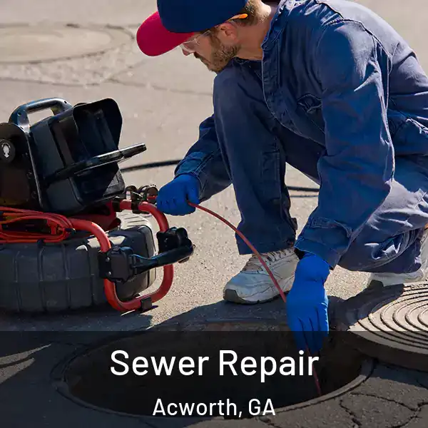  Sewer Repair Acworth, GA