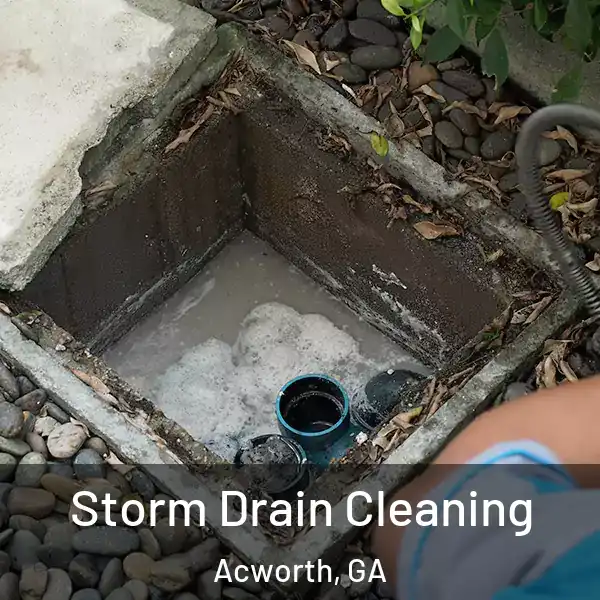  Storm Drain Cleaning Acworth, GA