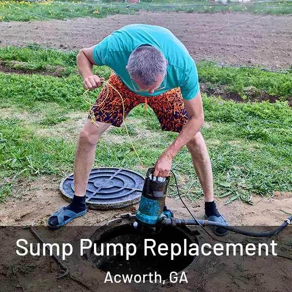  Sump Pump Replacement Acworth, GA