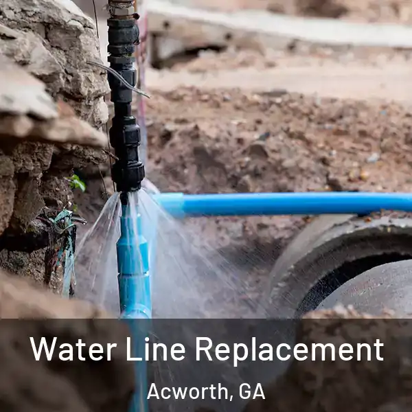  Water Line Replacement Acworth, GA