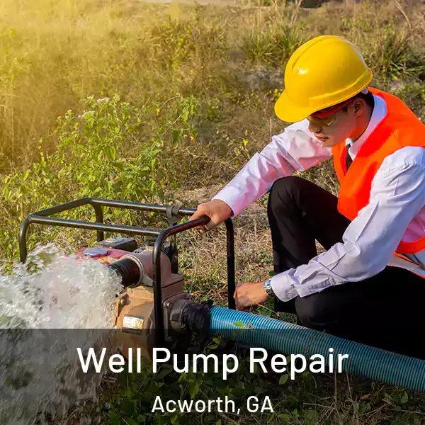  Well Pump Repair Acworth, GA